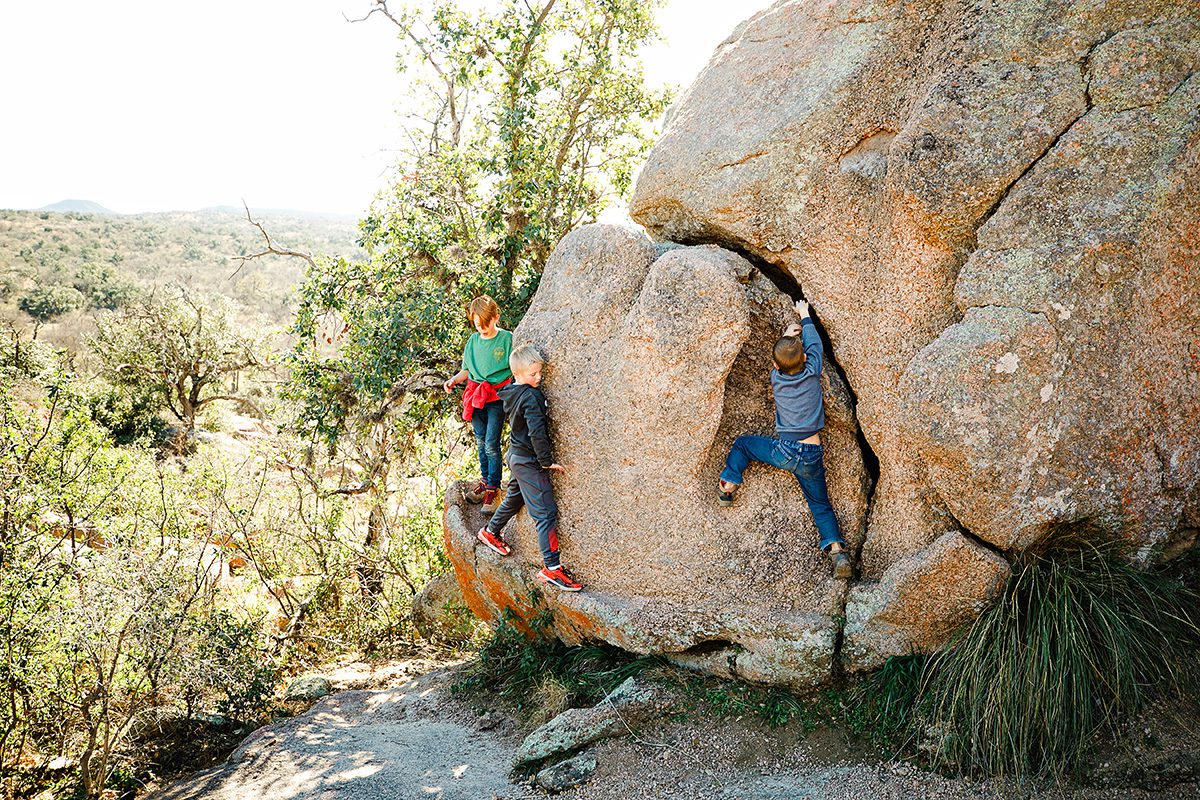 Enchanted Rock State Park boulder