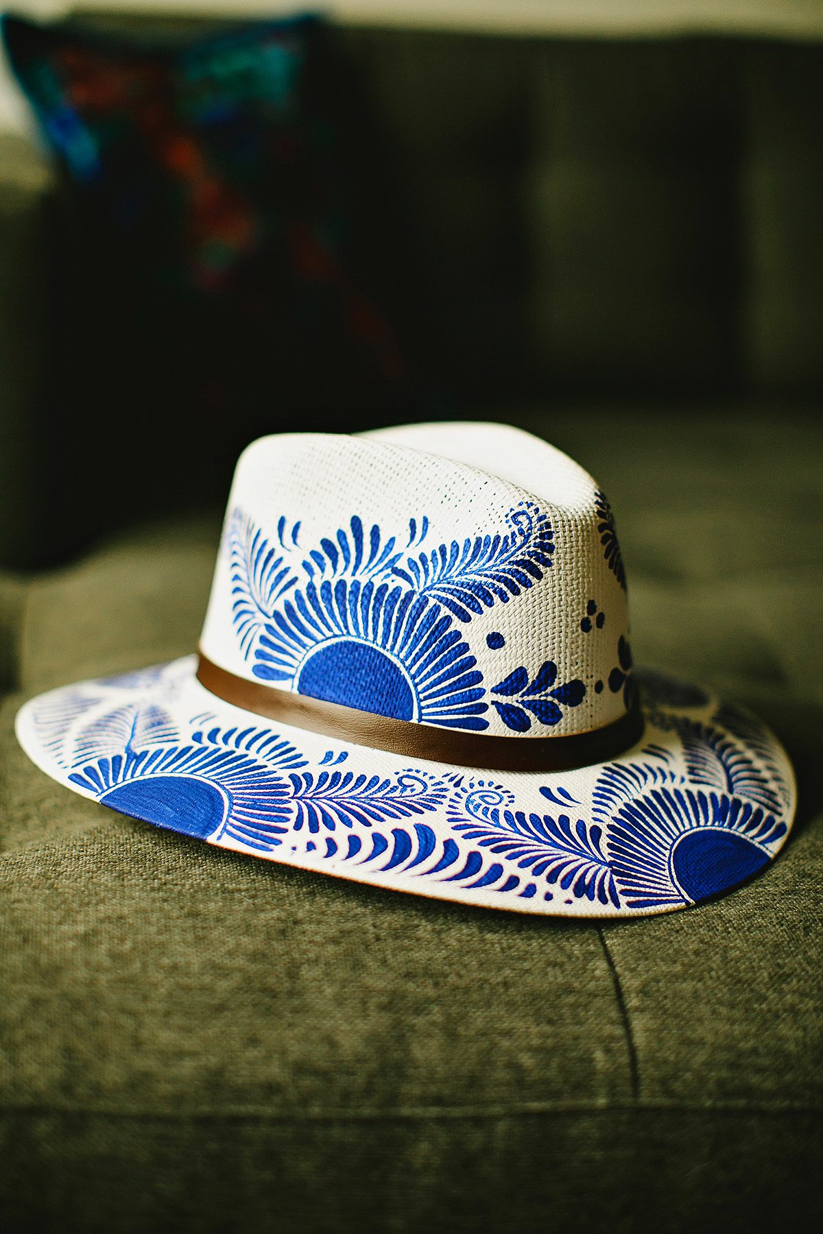 Yazmin Origins Mexico, Dripping Springs small business, hand painted hat