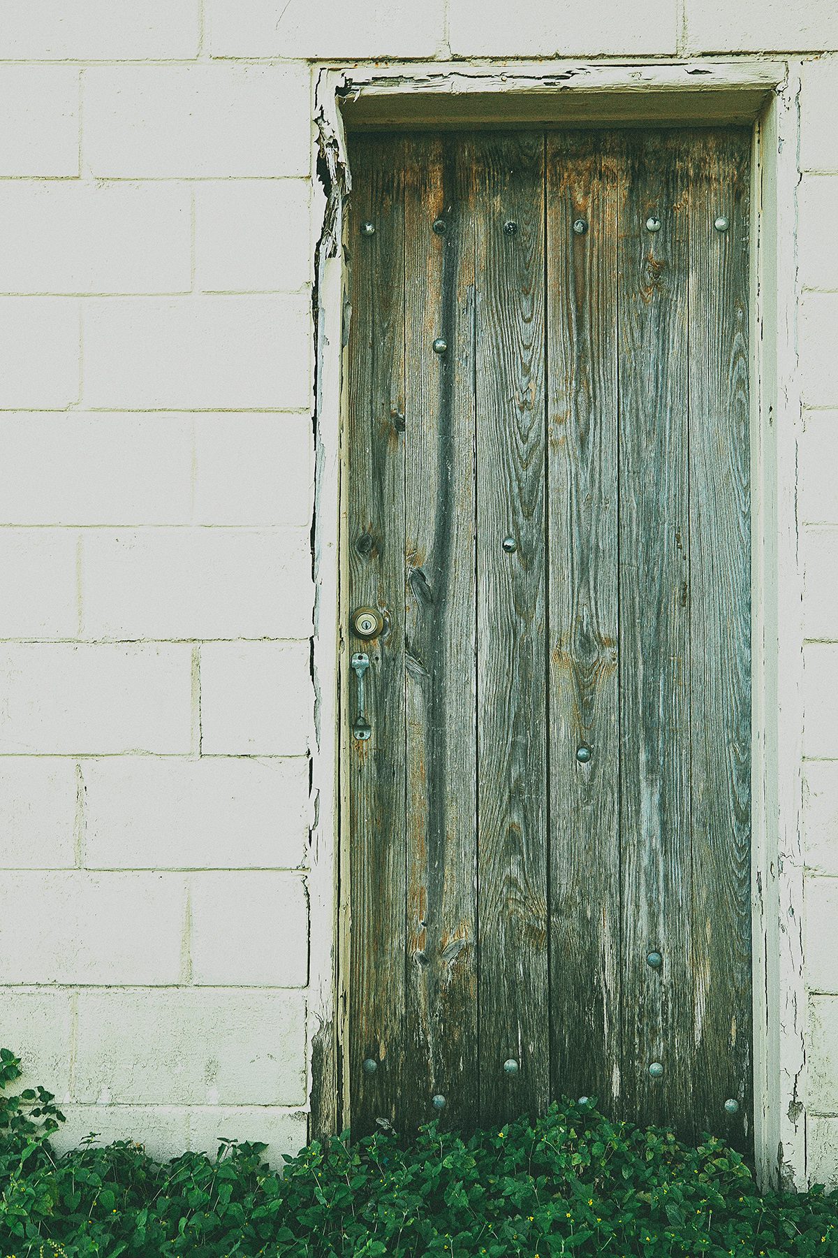 Dripping Springs historical building door