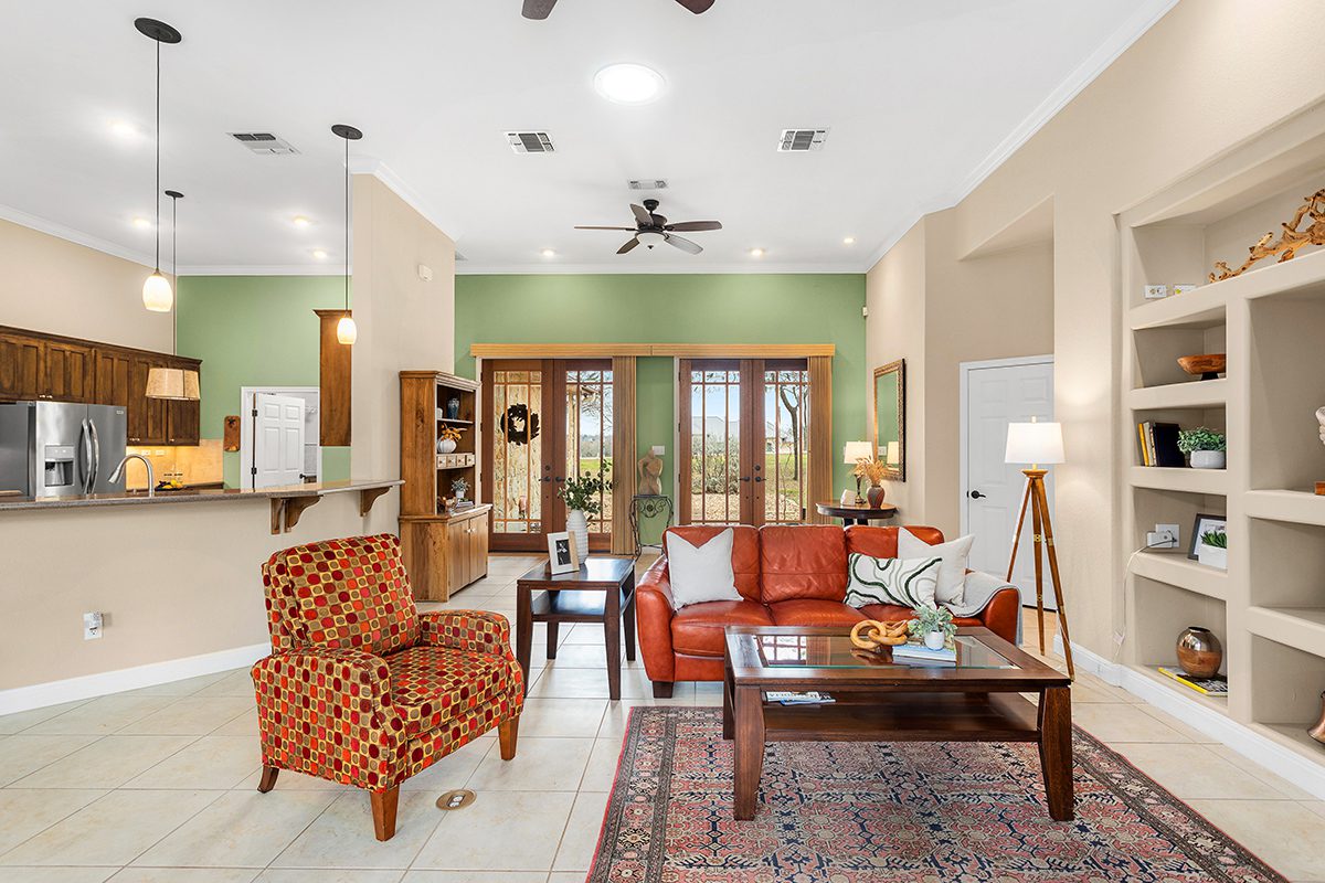 Staged home in Bastrop County