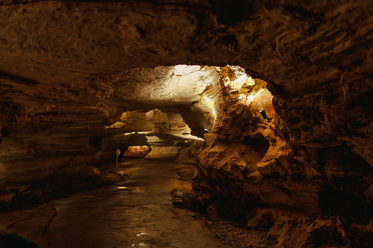 Longhorn Cavern State Park Burnet Texas cave tour