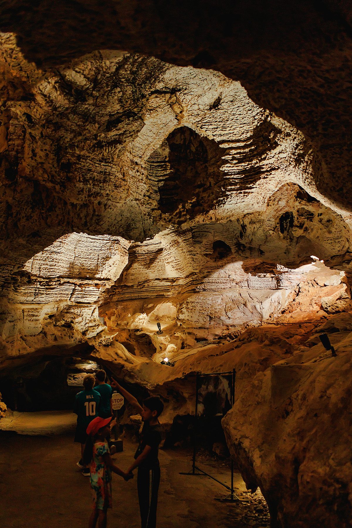 Longhorn Cavern State Park Burnet Texas cave room