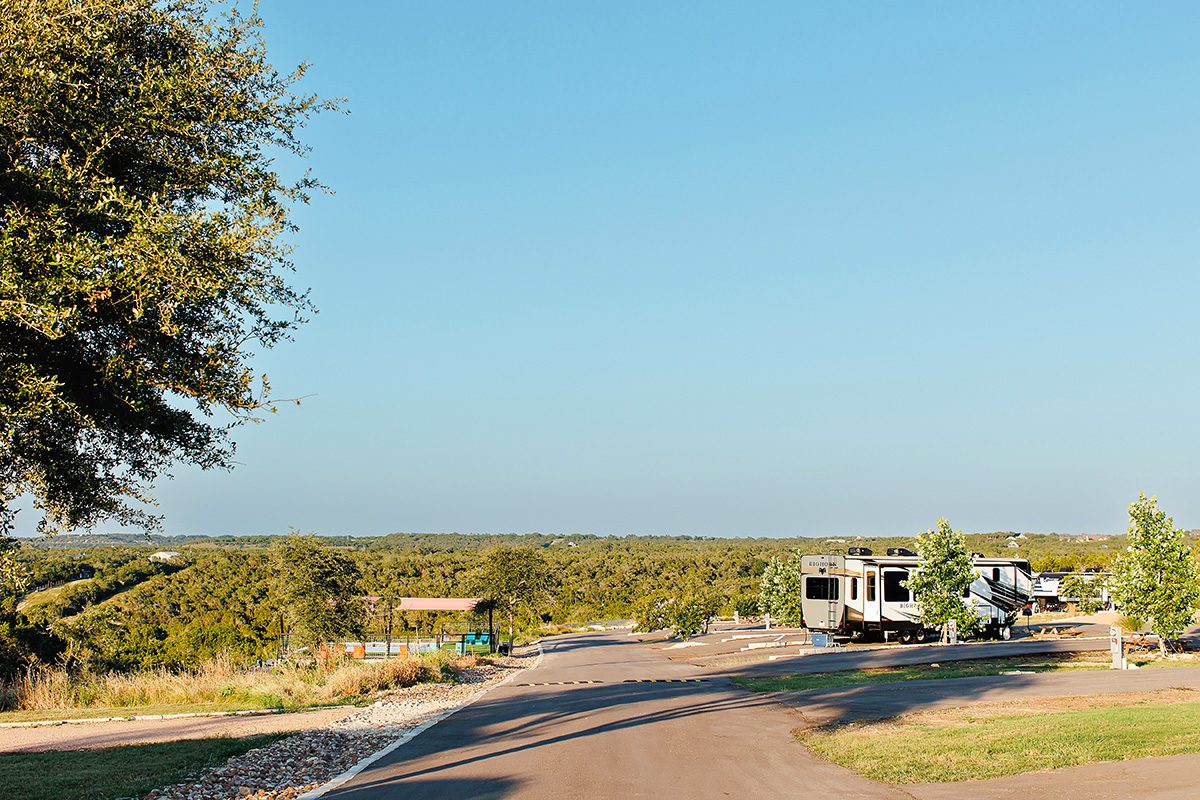 The Fitz RV Resort in Dripping Springs, Texas
