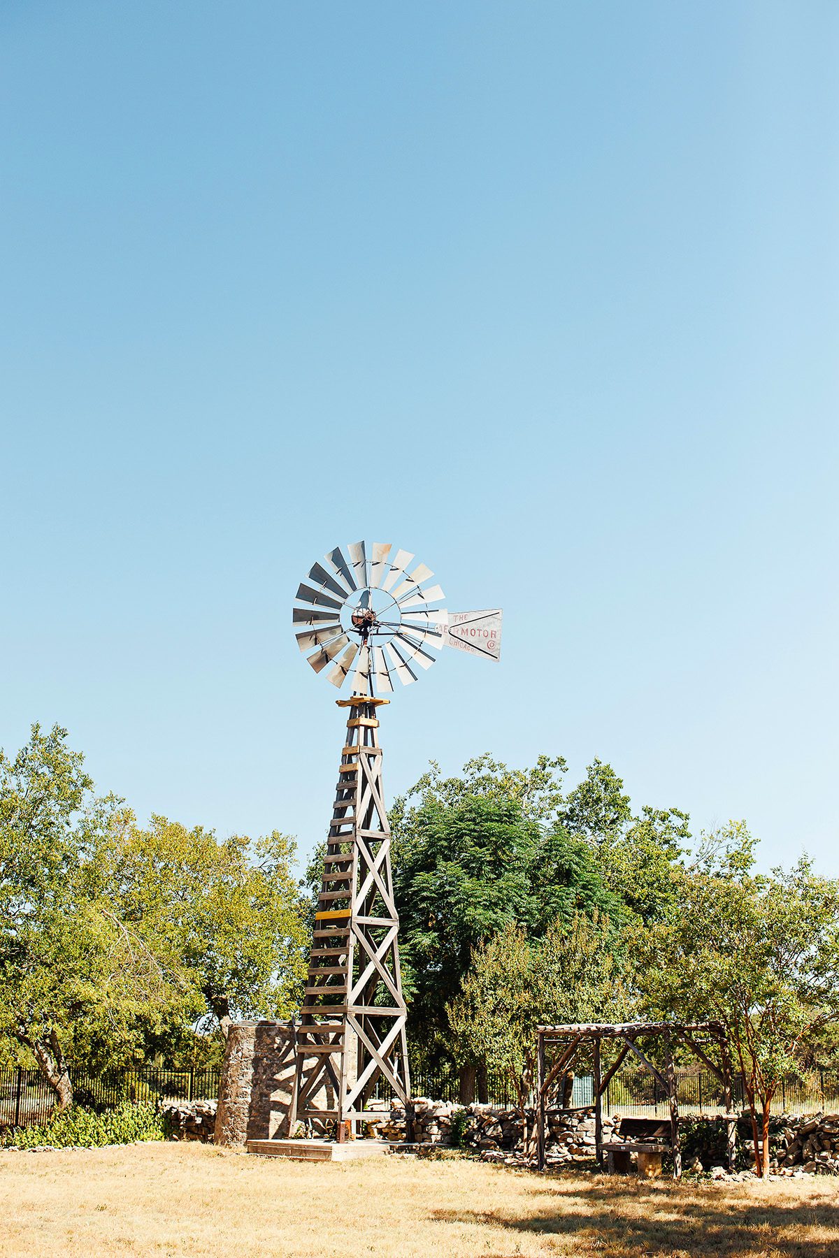 Pound House Museum Windmill in Dripping Springs 