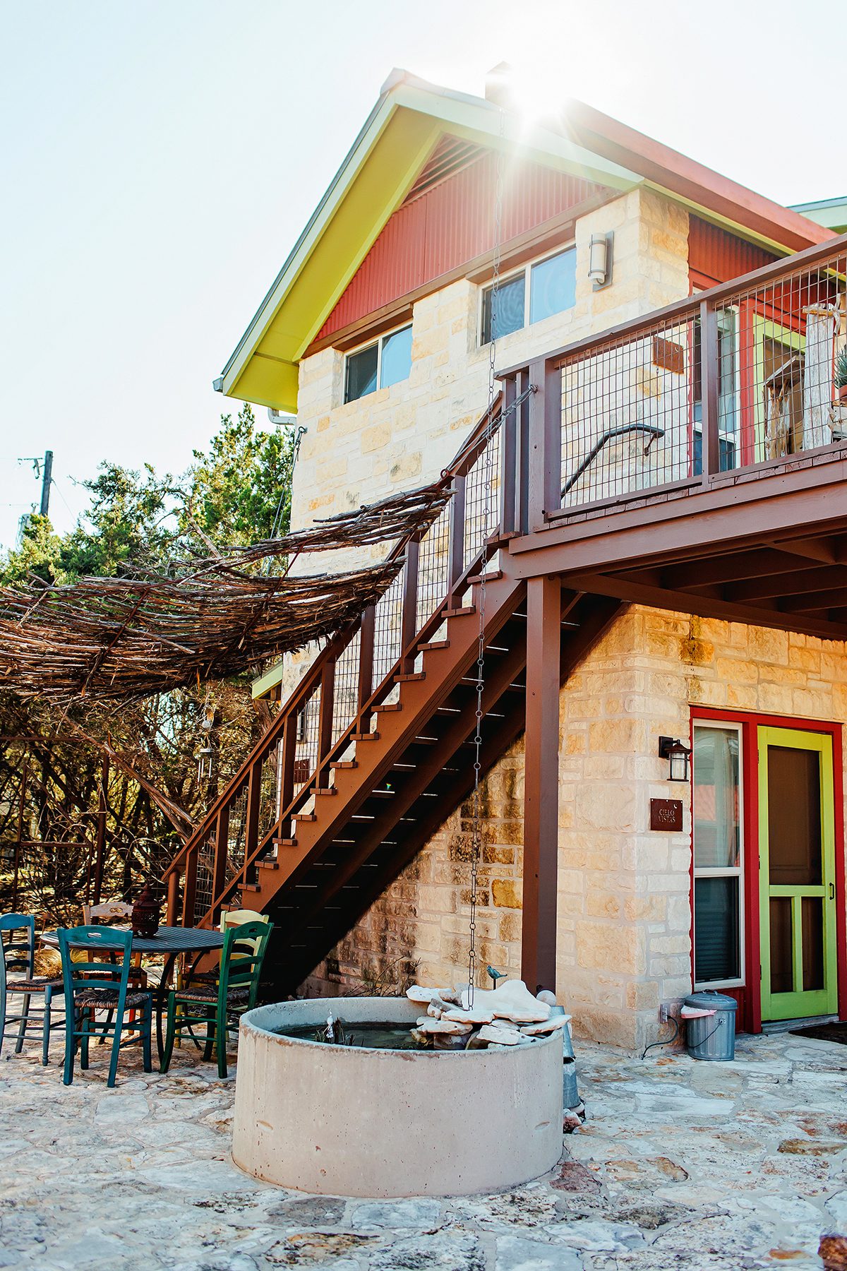 Mystic Sky Ranch lodging Dripping Springs and Blanco Texas