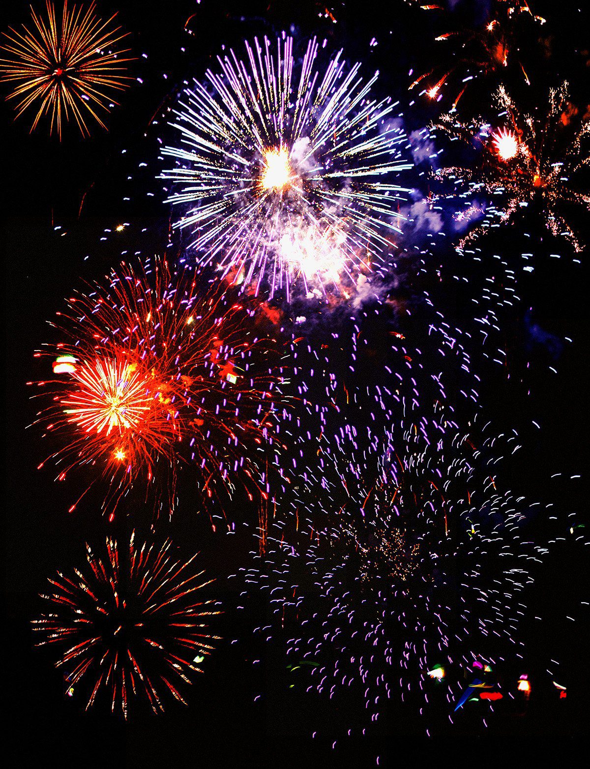 Fire in the Sky sponsored by Carrie Isaac in Dripping Springs Texas on fourth of July
