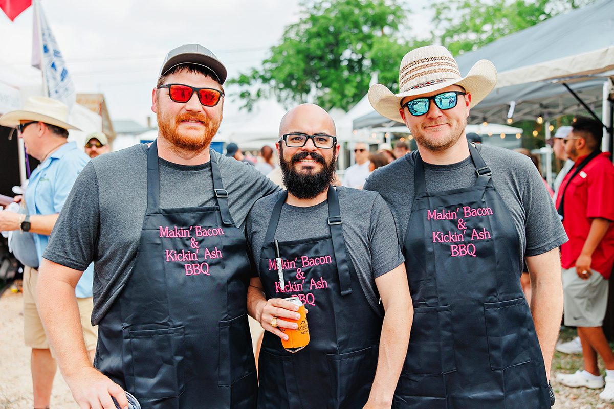 Founders Day Dripping Springs 2025 BBQ cookoff contestants