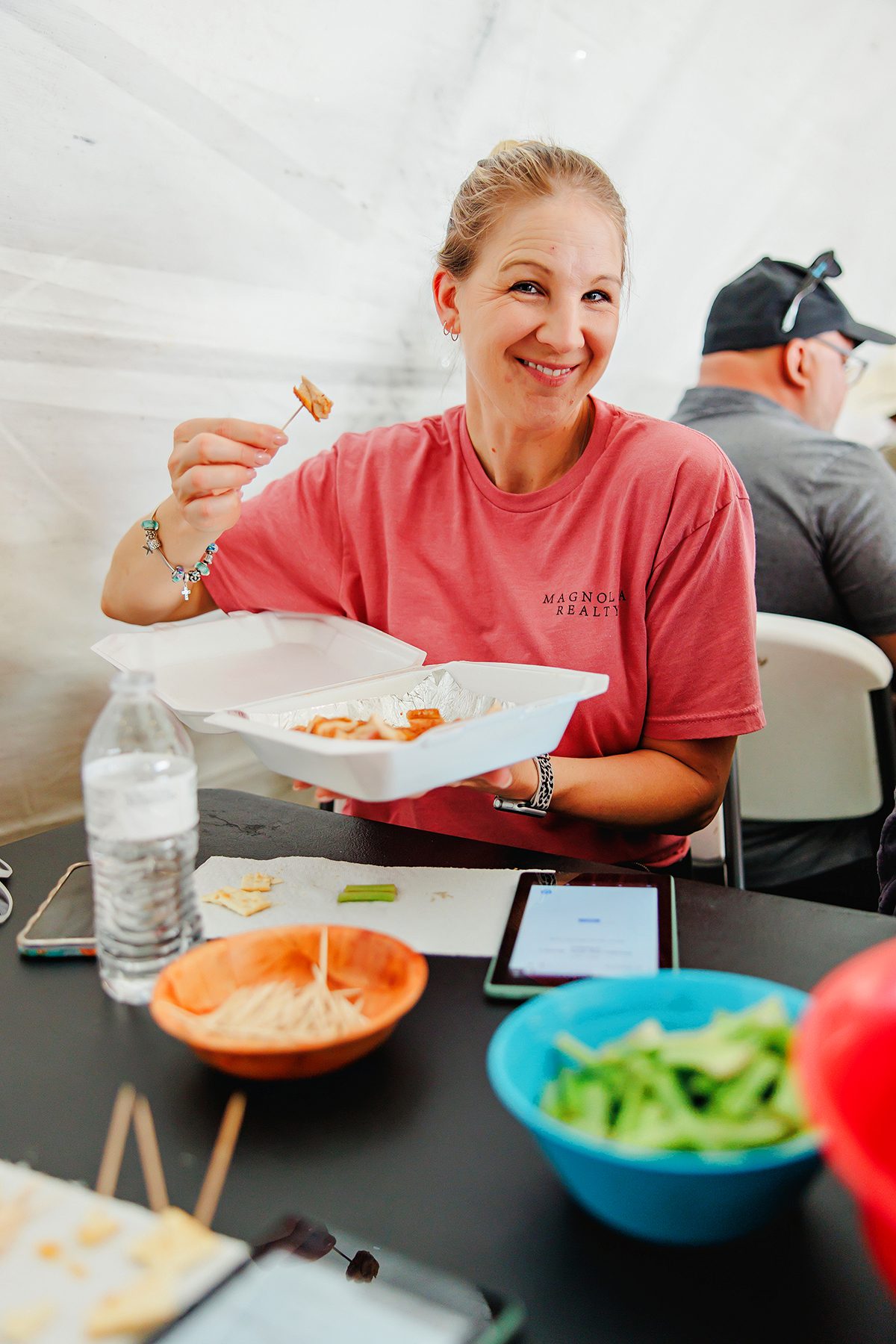 Founders Day Dripping Springs 2025 BBQ cookoff chicken judging