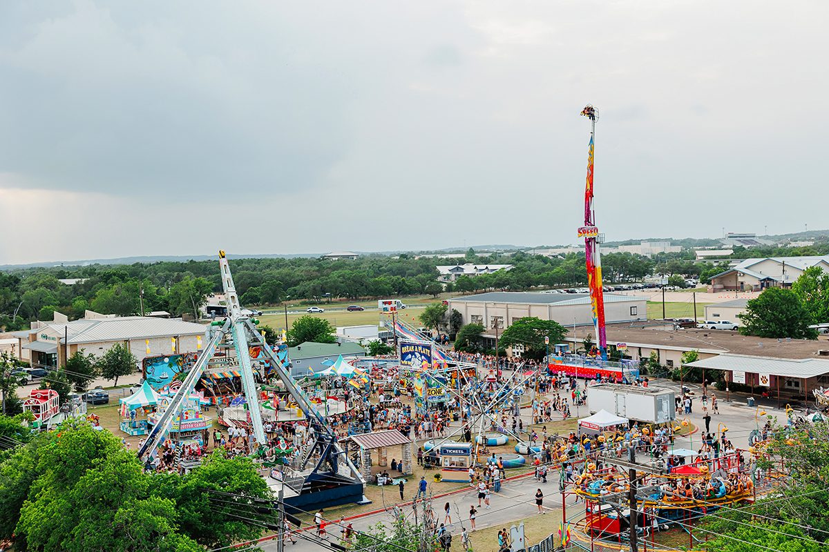 Founders Day 2025 Thomas Carnival Dripping Springs Texas