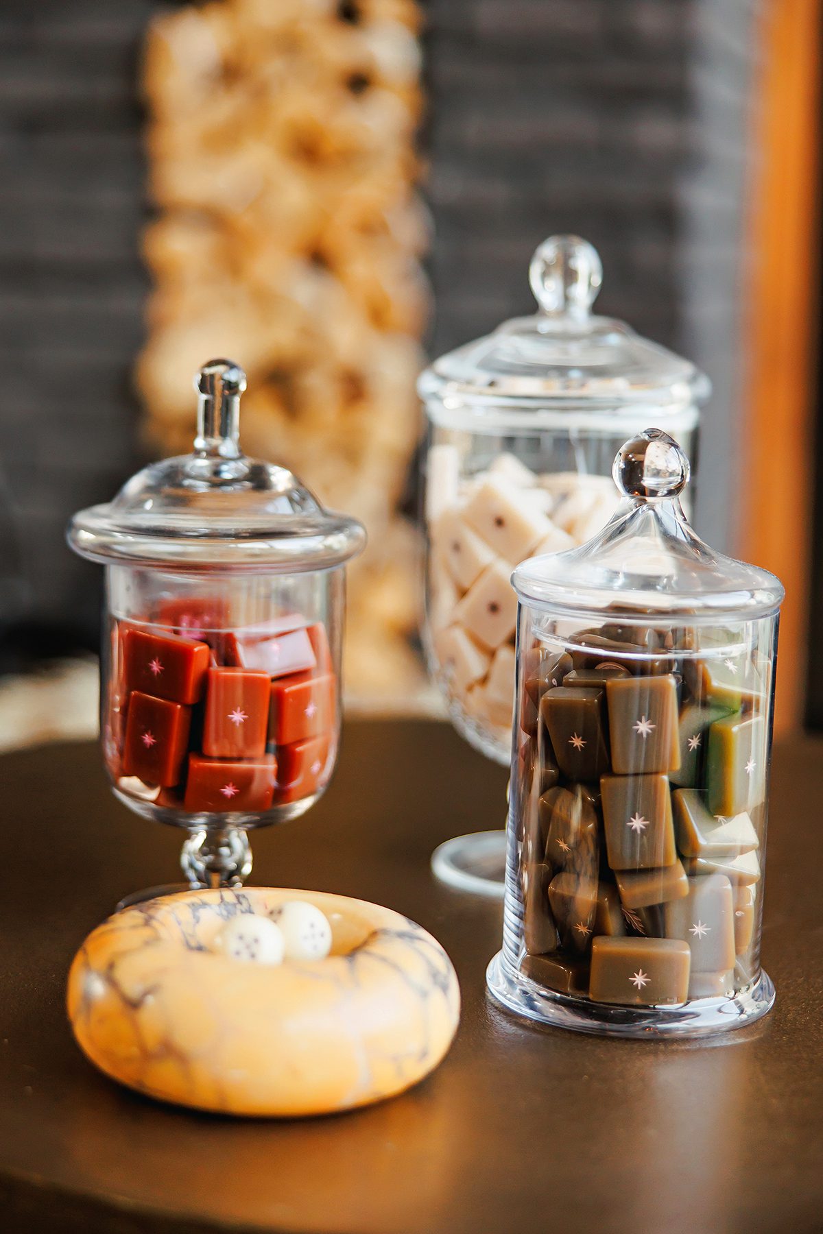 Jenna Zielbauer , designer of Haus of Tiles for the game of Mahjong in Dripping Springs Texas 