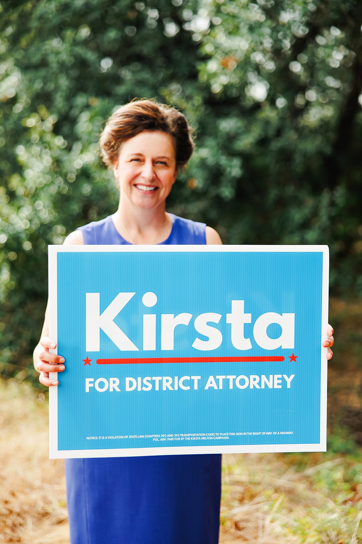 Kirsta Melton running for Hays County District Attorney